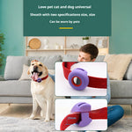 Silicone AirTag Dog Collar Holder Case for Pets, Secure Tracker Cover