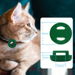 Silicone AirTag Dog Collar Holder Case for Pets, Secure Tracker Cover