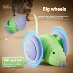 Interactive Electric Cat Mouse Toy with Smart Obstacle Avoidance
