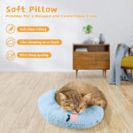 U-Shaped Pet Neck Pillow for Cats & Small Dogs Soft Head Support