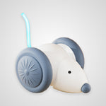Interactive Electric Cat Mouse Toy with Smart Obstacle Avoidance